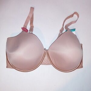 Vanity Fair Bra 40DDD Beige Smooth Lightly Lined Solid New